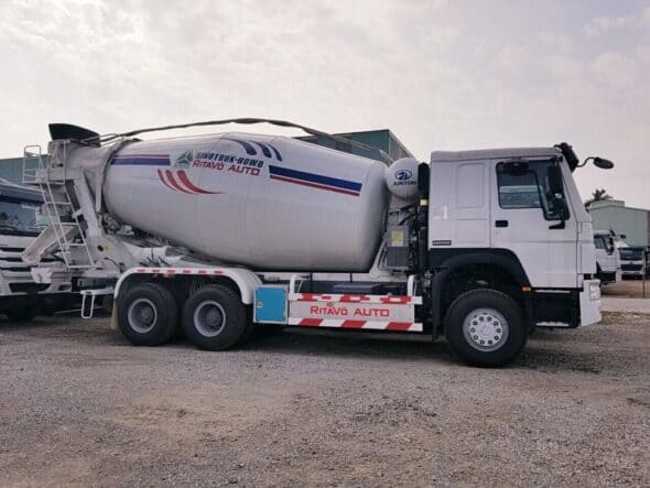 Khả năng chở quá tải tốt của xe trộn howo