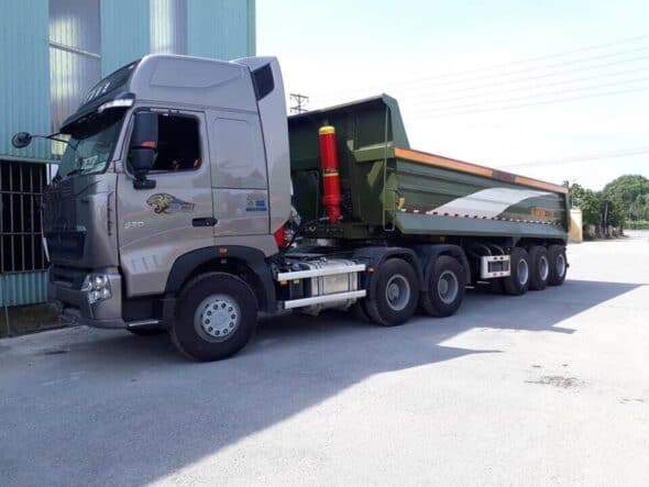 Xe Đầu Kéo Howo A7 420 HP Cầu Dầu Nhập Khẩu 4 Xe đầu kéo howo 420 được ưu chuộng nhất