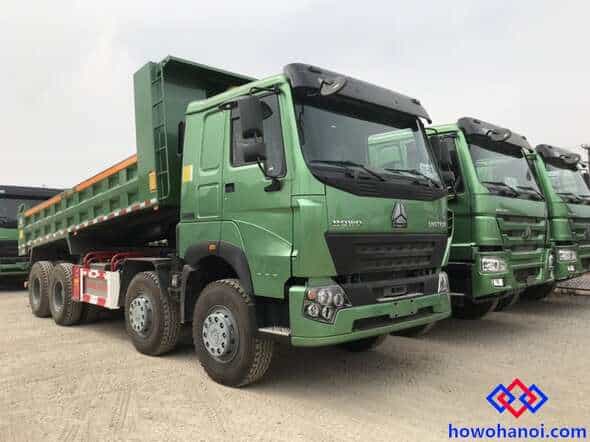 GIÁ XE HOWO 4 CHÂN THÙNG VUÔNG BẢN ĐỦ 9/2023 1 Giá xe howo 4 chân thùng vuông bản đủ