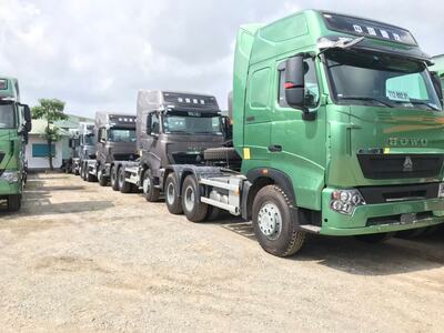 Xe Đầu Kéo Howo A7 420 HP Cầu Dầu Nhập Khẩu 1 Xe đầu kéo howo 420 cầu dầu