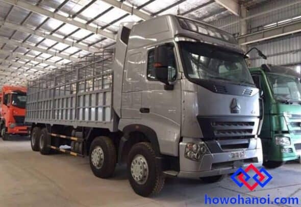 GIÁ XE HOWO A7 4 CHÂN TẢI THÙNG 12/2022 8 Xe tải thùng Howo A7 4 chân