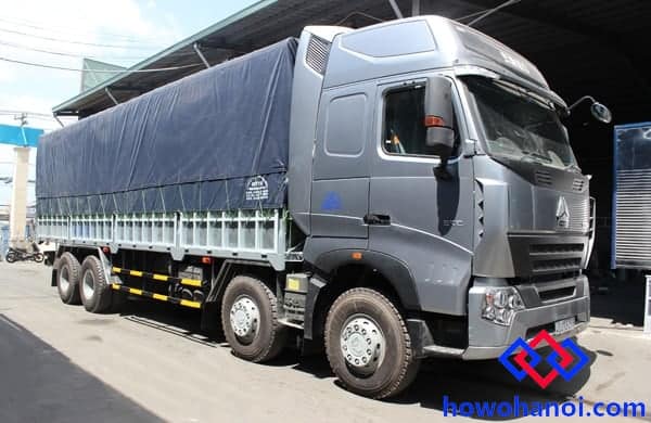 GIÁ XE HOWO A7 4 CHÂN TẢI THÙNG 12/2022 1 Giá xe howo a7 4 chân tải thùng