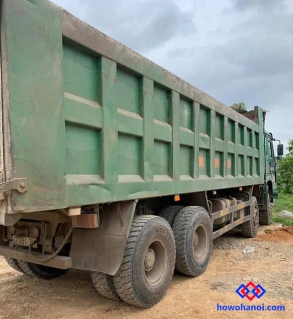 Xe howo 4 chân đời 2014