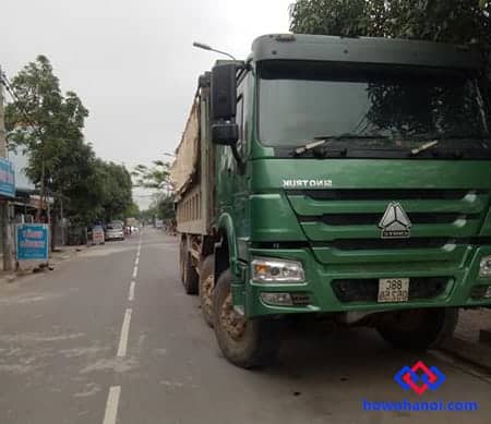 Xe Howo 4 chân đời 2017