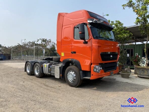 Đầu kéo Sitrak 440 màu Cam