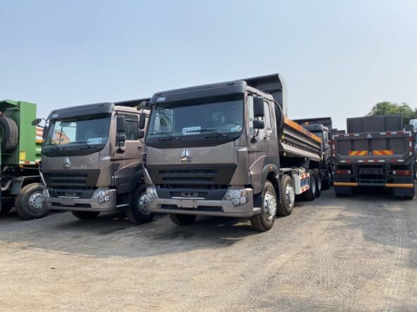 XE HOWO 4 CHÂN THÙNG ĐÚC TẢI CAO 5 Chất lượng xe howo 4 chân số 1 thị trường