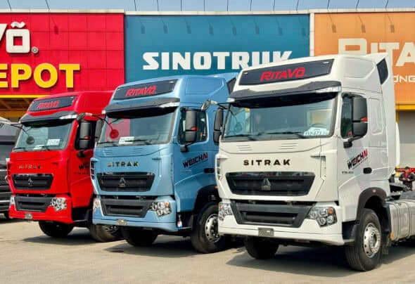 Xe đầu kéo Sitrak 460 weichai thế hệ mới