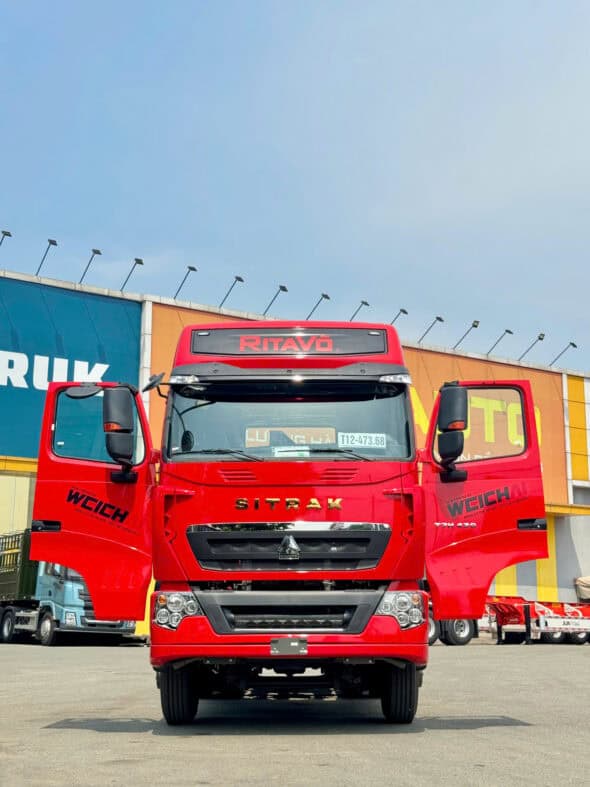 Xe Đầu Kéo Sitrak 430 Cầu Láp Man