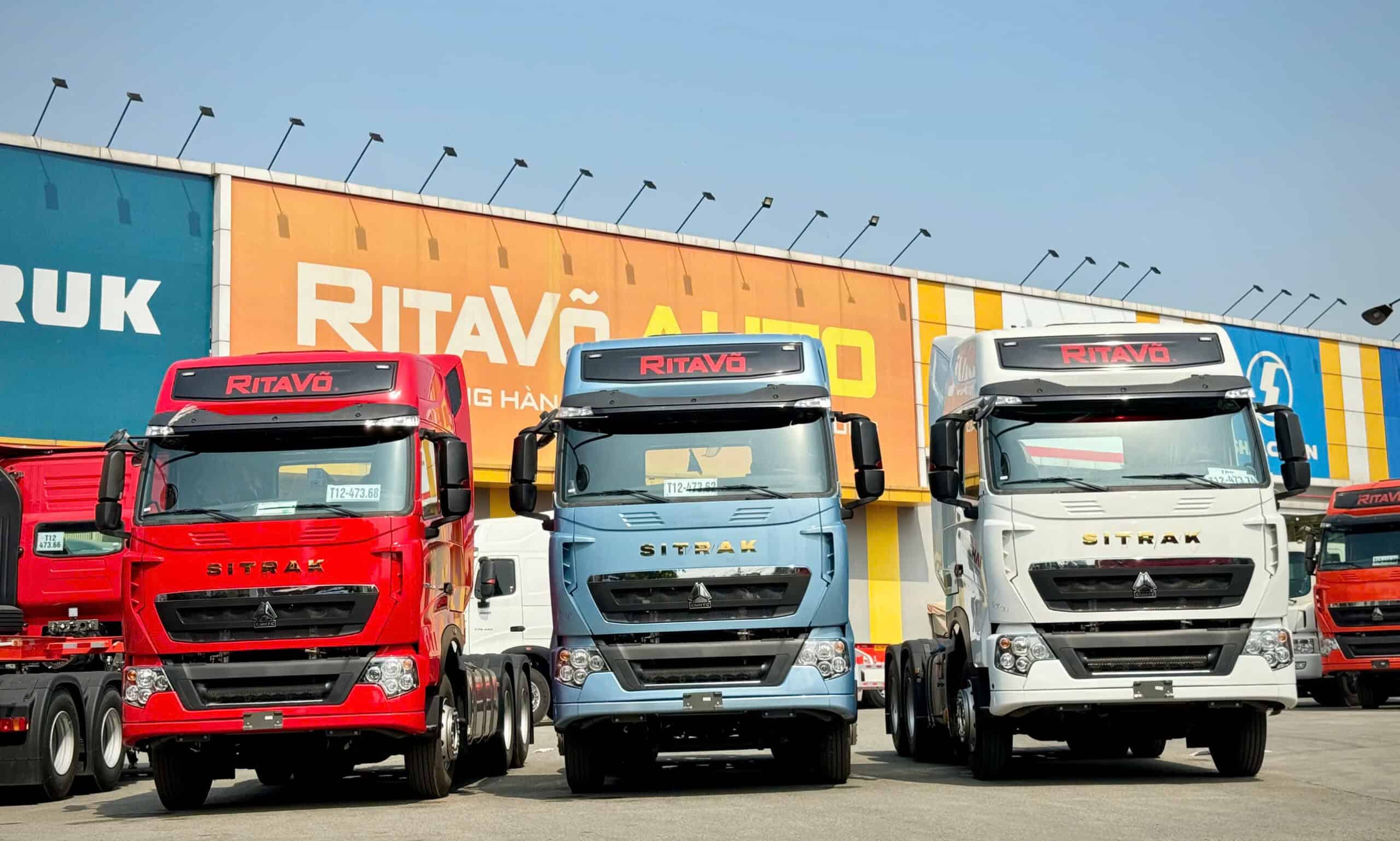 Xe Đầu Kéo Sitrak 460