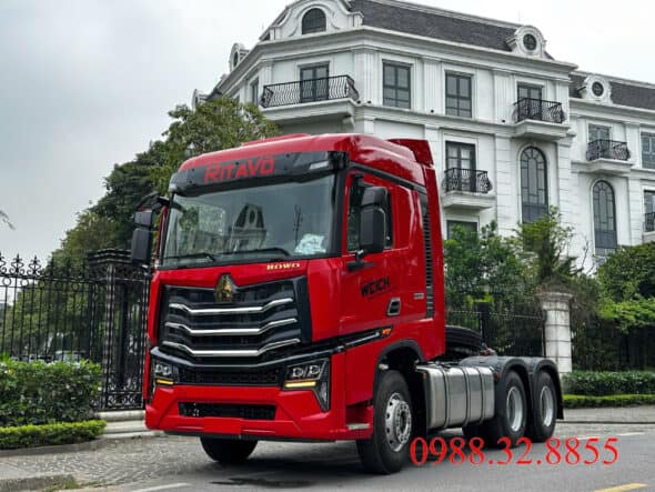 GIÁ XE ĐẦU KÉO HOWO MAX 460 ĐỘNG CƠ WEICHAI 2 Giá Xe đầu kéo Howo Max 460 Weichai