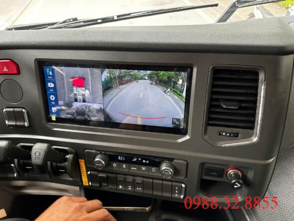 GIÁ XE ĐẦU KÉO HOWO MAX 460 ĐỘNG CƠ WEICHAI 5 Nội Thất Xe đầu kéo howo max 460