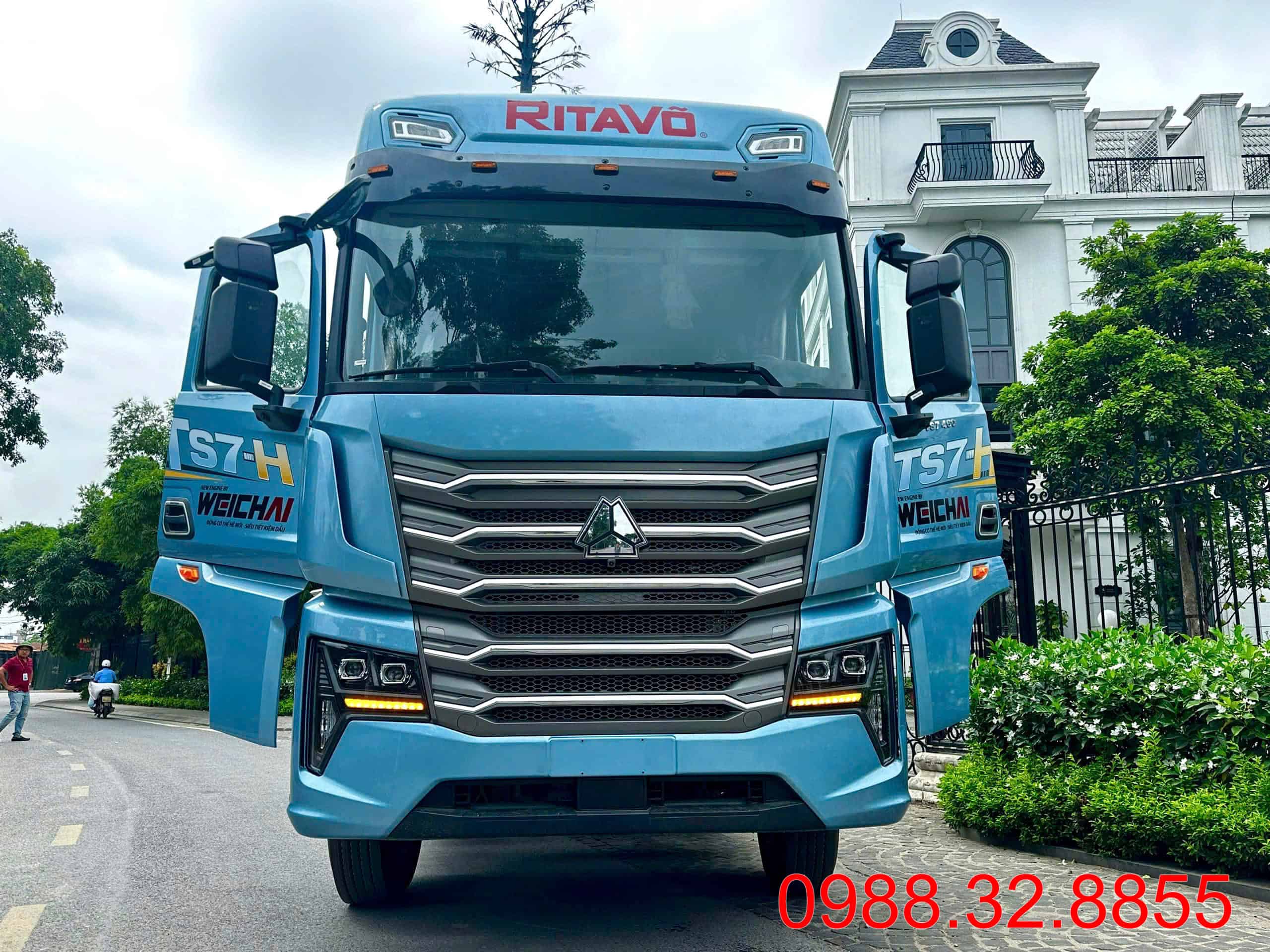 xe đầu kéo howo ts7 thế hệ mới