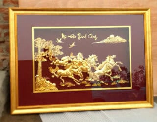 Mô Hình Thuyền Buồm Mạ Vàng 24K: Quà Tặng Đẳng Cấp Cho Doanh Nhân
