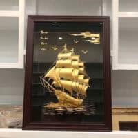 Mô Hình Thuyền Buồm Mạ Vàng 24K: Quà Tặng Đẳng Cấp Cho Doanh Nhân 11 qua tang vang 24k 3