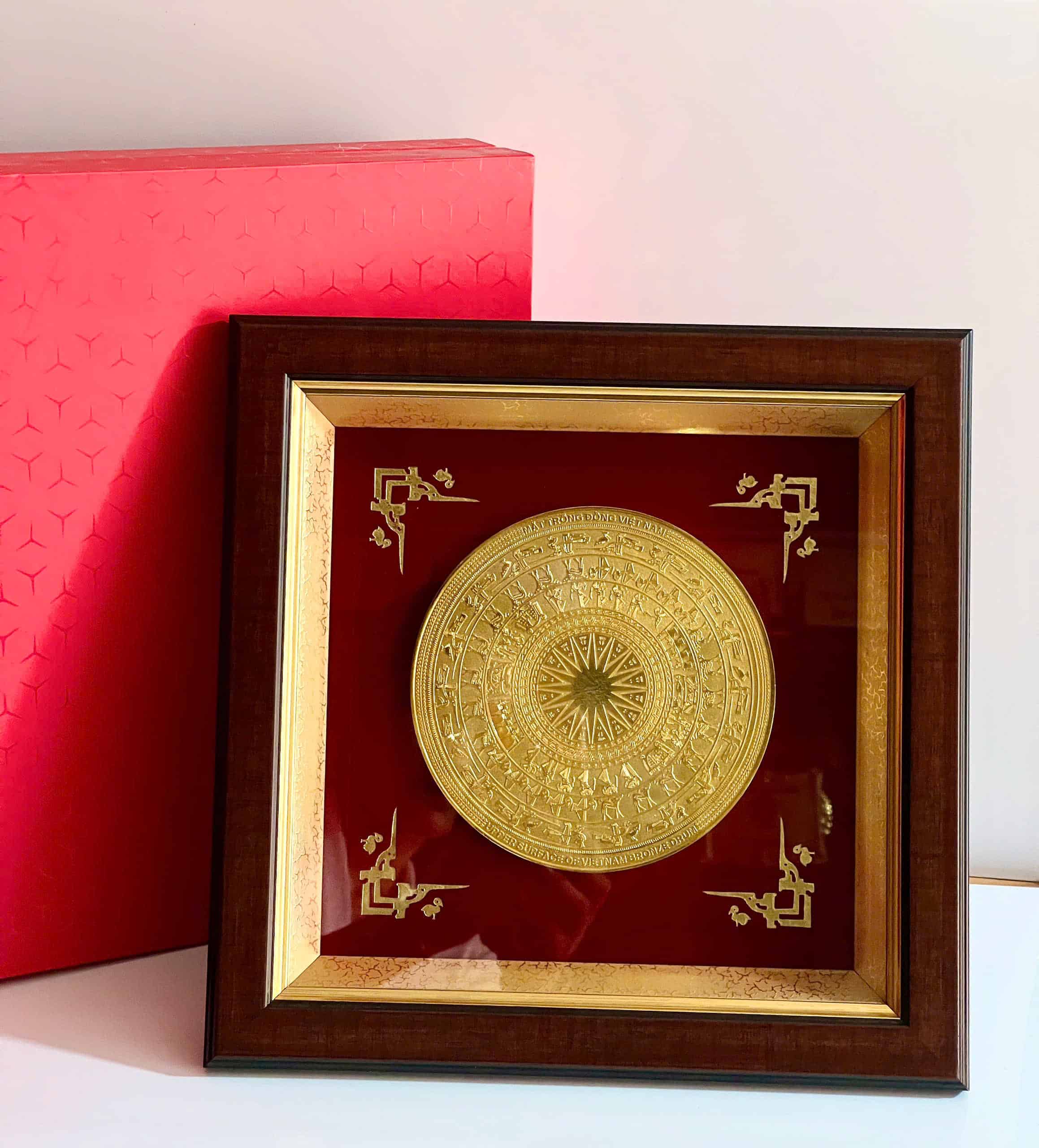 Tranh Trống Đồng Mạ Vàng 24K - Quà Tặng Cao Cấp Sang Trọng 5 Tranh Trống Đồng Mạ Vàng 24K - Quà Tặng Cao Cấp Sang Trọng - Ảnh 5